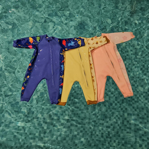 따뜻한 잠수복 맞춤형 2mm 3mm Uv50 + 어린이 어린이 네오프렌 수영복 유아 아기 앞 지퍼 수영 서핑 잠수복 - Product Image 6