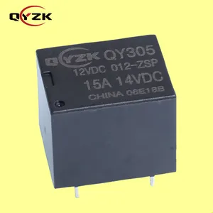 QYZK Relay Laod 15A 14vdc 0.8W คอยล์ Spdt 5ฟุต,สายไฟแม่เหล็กไฟฟ้า12V รีเลย์ชิ้นส่วนยานยนต์อัตโนมัติสำหรับรถบั๊กกี้