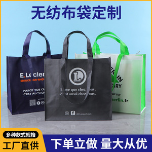 Sacs fourre-tout non tissés personnalisés avec impression de logo pour le shopping et la promotion - Product Image 5