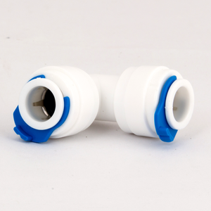 Connettore per Tubi dell'Acqua Yenvqee, Raccordi per Filtri Acqua da <span class=keywords><strong>3</strong></span>/<span class=keywords><strong>8</strong></span> a <span class=keywords><strong>3</strong></span>/<span class=keywords><strong>8</strong></span> Pollici O.D, Connettore a Gomito per Sistema di Filtrazione Acqua RO - Product Image 6