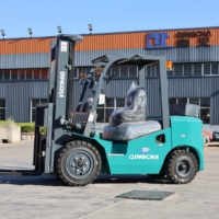 Chariot élévateur diesel à exportation directe d'usine, 3 tonnes, 3,5 tonnes, 4 tonnes, 5 tonnes, hauteur de levage 3m-7m, CE ISO, moteur japonais, chariot élévateur bi-carburant