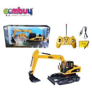 12 canali di musica leggera 1:10 grande modello di camion Rc escavatore - Product Image 4