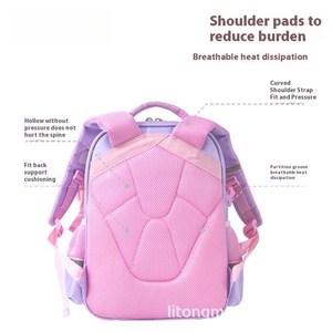 My Melody Cute <span class=keywords><strong>Sac</strong></span> à <span class=keywords><strong>dos</strong></span> d'école à la mode pour les étudiants Matériau Oxford avec doublure en nylon Fermeture à glissière pour les promotions - Product Image 3