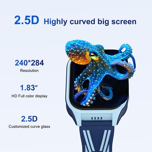 Nouvelle montre intelligente 4G avec écran IPS de 2,03 pouces, mémoire 2+16 Go, appels vidéo en temps réel, localisation GPS, montre intelligente pour enfants et étudiants - Product Image 3