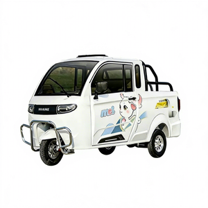 รถ<span class=keywords><strong>สามล้อ</strong></span><span class=keywords><strong>ไฟฟ้า</strong></span>หัวเหอ บรรทุก<span class=keywords><strong>ได้</strong></span> 400 กก. มาตรฐานแห่งชาติ สามารถ<span class=keywords><strong>จดทะเบียน</strong></span>เป็นรถกระบะขนาดเล็ก สำหรับขนส่งสินค้าและเด็ก - Product Image 1