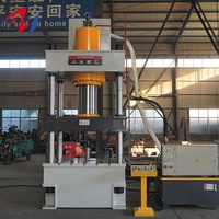 Presse d'évier en pierre de quartz en matériau composite à quatre colonnes de 400 tonnes formant le prix de la presse hydraulique