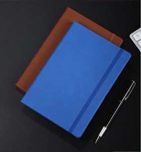 Calendario de negocios de oficina de alta calidad, planificador, diario, tamaño A6, cierre elástico a prueba de desgaste, Material de madera PU impreso - Product Image 4