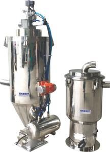 Mesin pemuat otomatis bermotor kapasitas tinggi 2000kg/jam pelet plastik pemuat Hopper otomatis dengan penghilang debu otomatis untuk Resin plastik - Product Image 2