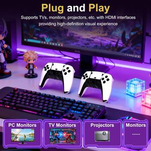 L M15 Game Stick 4K <b>TV</b> HD Output Portable <b>Mini</b> Retro Gaming Console 2.4g Wireless Classic <b>TV</b> Video Games Console for PS1 - Product Image 1