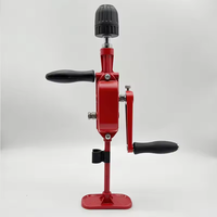 Machine à percer et à tarauder à manivelle, perceuse mécanique à main