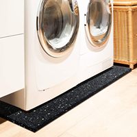 Tapis en caoutchouc antidérapant anti-vibration de qualité supérieure 60x60 cm coupé à la taille pour machines à laver sécheuses vente par correspondance emballage
