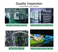 500X500 P3.9 P3.91 3.9 P3 9 P39 P3 4Mm P4 8M X 4M Mur Vidéo Ecran Intérieur Location Led Panneaux D'affichage