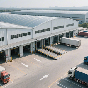 अनुकूलित पूर्वनिर्मित औद्योगिक गैल्वेनाइज्ड लाइट गेज स्टील संरचना गोदाम i बीम फ्रेम बिल्डिंग वर्कशॉप स्कूल - Product Image 2