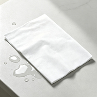 Boîte à mouchoirs personnalisée avec logo, encre à base d'eau de qualité alimentaire, serviettes en papier vierge premium pour restaurant