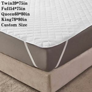 Özel boyut yatak çarşafı tahta kurusu geçirmez antibakteriyel yatak koruyucu su geçirmez gürültüsüz kraliçe su geçirmez yatak çarşafı - Product Image 2