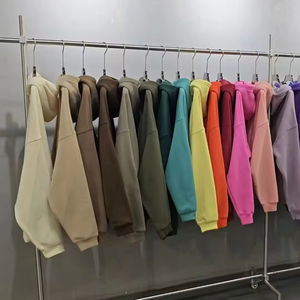 เสื้อฮู้ดดี้ปักโลโก้แบบกำหนดเองปี 2026 ผสมผสานกับลายพิมพ์ สไตล์สตรีทแวร์ทรงโอเวอร์ไซส์ ผ้าฝ้าย 100% สำหรับผู้ชาย - Product Image 4