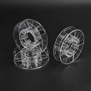 Trong Suốt 155Mm Rỗng 3D Máy In Filament <span class=keywords><strong>Spool</strong></span> Tùy Chỉnh Nhựa Reel Cho PLA ABS Petg OEM Nhà Sản Xuất Trực Tiếp - Product Image 2