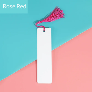 Marcapáginas de Metal Sublimables, Adorno de Metal con Borla, Impresión por Transferencia de Calor, Placa de Aluminio, Regalo Creativo Personalizado, Estilo Art <span class=keywords><strong>Deco</strong></span> - Product Image 5
