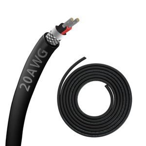 Zhong Hua 20AWG UL2464สายลำโพง2แกน, สาย CNC หุ้มฉนวนลวด CNC สำหรับเครื่องเราเตอร์ CNC แกนหมุน VFD เครื่องพิมพ์3D - Product Image 1