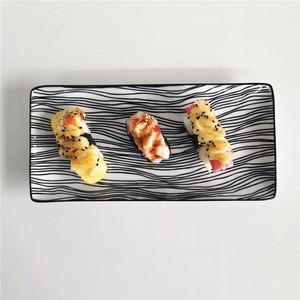 Prix d'usine plaque d'<span class=keywords><strong>ardoise</strong></span> rectangulaire plaques de sushi en <span class=keywords><strong>plastique</strong></span> mélamine - Product Image 3