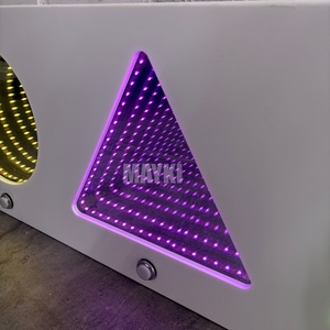 Specchio a tunnel infinito a LED regolabile in acrilico per ambienti sensoriali educativi, pannello a specchio infinito per l'autismo - Product Image 5