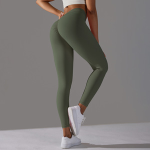 Pantaloni da Yoga sportivi di alta qualità per allenamento da palestra pantaloni traspiranti per palestra Push up Leggings - Product Image 5