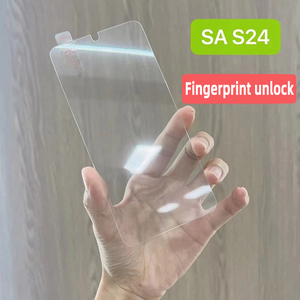 <span class=keywords><strong>Verre</strong></span> <span class=keywords><strong>trempé</strong></span> protecteur d'écran transparent 9HD 2.5D avec déverrouillage par empreinte digitale ultrasonique pour Samsung Galaxy S24 S24 Plus S24 <span class=keywords><strong>Ultra</strong></span> - Product Image 1