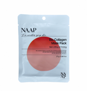 แผ่นมาส์กหน้า NAAP ไบโอ คอลลาเจน ไฮโดรไลซ์ คอลลาเจน ช่วยกระชับรูขุมขน เพิ่มความยืดหยุ่นให้ผิว กระชับ เรียบเนียน กระจ่างใส และชุ่มชื้น - Product Image 1
