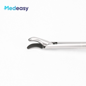 Instrumentos Cirúrgicos Medeasy, Porta Agulhas Manual Reutilizável com Trava Automática, Cabo de Plástico para Laparoscopia, Cirurgia Laparoscópica CE - Product Image 3
