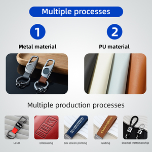 Gantungan Kunci Tas dan Mobil, Liontin Syal, Hiasan Pita Kulit dengan Rumbai, Mode Mewah Eropa dan Amerika - Product Image 4