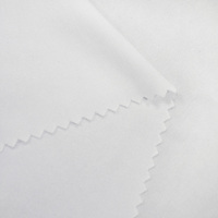 Tissu en jersey interlock blanc 100 % polyester haute densité, résistant aux déchirures, de qualité supérieure, pour impression par sublimation, vente en gros