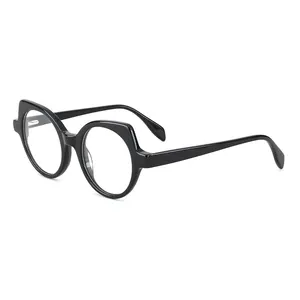YC 2024 นักออกแบบสไตล์ใหม่ที่ไม่ซ้ํากันOptical Retroกรอบแว่นตาแว่นตาแว่นตาอะซิเตท