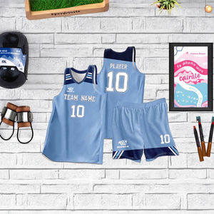 Horweilカスタマイズ可能バスケットボールジャージー通気性セットパーソナライズされたチーム番号OEMメーカーバスケットボールユニフォーム - Product Image 4