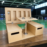 Ensemble table et banc pliants pour camping-car, meubles modulaires pour économiser de l'espace à l'intérieur du véhicule, installation facile