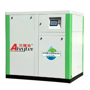 18.5 Kw 25 Hp 10 Bar Low Noise Water Injected Oil Free Screw Type Air Compressor Price For Sale