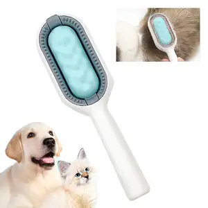 4 In 1 Pet Hair Remover Multifunctional Grooming Brush for Dog Cat Reusable Magic Hair Comb Cleaning Stick