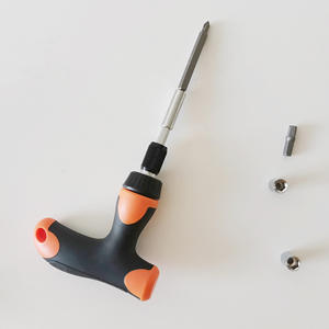 Juego de destornilladores de trinquete tipo T, 34 piezas, sistema métrico de acero de aleación con puntas hexagonales para herramientas de bricolaje en el hogar - Product Image 2