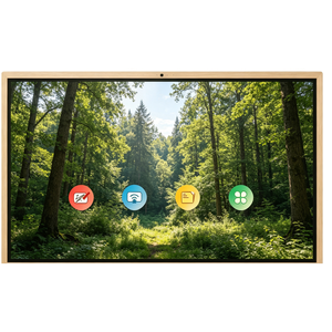 หน้าจอสัมผัสอัจฉริยะ LCD แบบออลอินวัน ขนาด 86 นิ้ว ความละเอียด 4K UHD รองรับการสัมผัส 20 จุด สำหรับห้องประชุม ห้องเรียน - Product Image 3