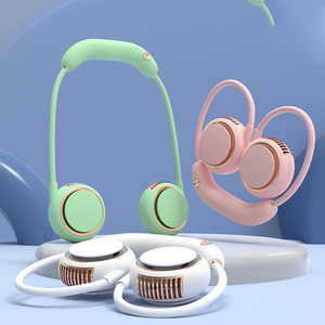 Nouveau design populaire suspendu autour du cou ventilateurs ventilateur de cou sans fil ventilateur silencieux portable - Product Image 3