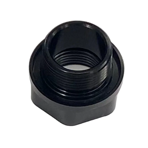 CNC Turning Aluminum Hex Thread Adapter, OEM Custom Step Thread Fitting Parts - Product Image 1