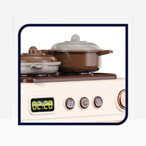 Vente en gros d'appareils électroménagers jeu de cuisine jouet cafetière micro-ondes ensemble de jeu de rôle avec lumières et <span class=keywords><strong>musique</strong></span> - Product Image 3