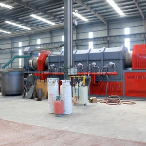 Machine à fabriquer du charbon écologique, four de carbonisation, four de carbonisation continu, outil de fabrication de briquettes de charbon à partir de sciure de bois - Product Image 2