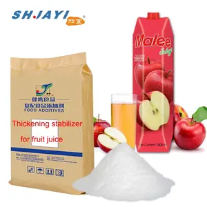 Thực Phẩm Cấp E415 Đồ Uống Mới Chất Làm Đặc Chất Ổn Định Xanthan Gum CMC Cho Hương Vị Táo Nước Ép Trái Cây Đồ Uống