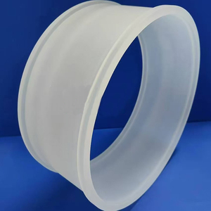 หน้าต่างแก้วควอตซ์ใสความแม่นยำสูง ผลิตตามสั่งด้วยเครื่อง CNC ชิ้นส่วนห้องเซมิคอนดักเตอร์ออปติคอลซิลิกาผสมยูวี - Product Image 5