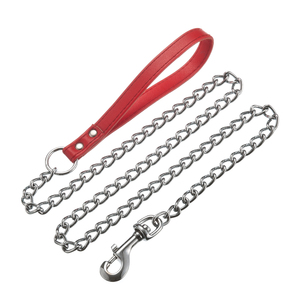 Durable Classic Solid <b>Dog</b> Leash with Handle Iron Material for Outdoor Activities Wholesale Pet <b>Chain</b> <b>Lead</b> - Product Image 2