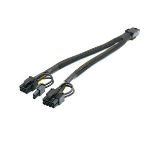 Angitu OEM 100718awgマザーボード8ピン6ピンPCIE/GPUから2x62ピン8P CPUから44PコンバーターCPU-GPU電源アダプターケーブル - Product Image 3