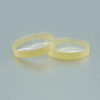 Lentille biconvexe optique multispectrale ZnS LWIR à haute transmission personnalisée 8-12 µm pour système multisensoriel
