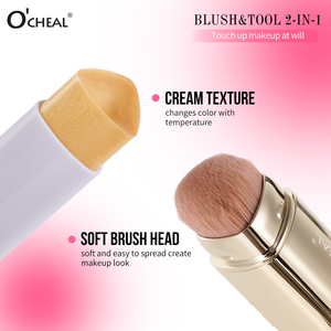 O'CHEAL Blush in <span class=keywords><strong>Crema</strong></span> Professionale di Alta Qualità con Ingredienti Chimici, Impermeabile, Multiuso, Finitura Naturale per <span class=keywords><strong>Pelle</strong></span> Chiara - Product Image 5