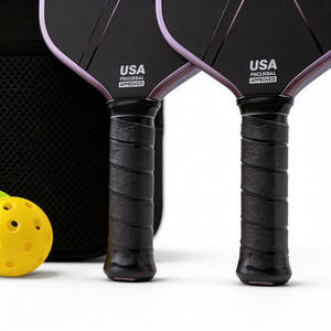 ชุดไม้พาย 2 ชิ้น ได้รับการรับรองจาก USAPA ผลิตจากคาร์บอนไฟเบอร์ T700 สำหรับเล่นพิคเคิลบอล |   แกนรังผึ้งขนาด 16 มม. |   ไม้พาย 2 อัน + ลูกบอล <span class=keywords><strong>4</strong></span> ลูก + กระเป๋าหิ้ว - Product Image 5