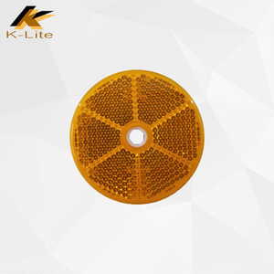 K-lite Usine E-MARK Multicolore 60MM <span class=keywords><strong>Réflecteur</strong></span> Rond <span class=keywords><strong>pour</strong></span> Moto Électrique <span class=keywords><strong>Vélo</strong></span> Sécurité Réfléchissant Avertissement Accessoire - Product Image 5